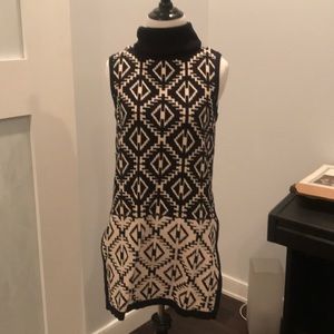 Turtleneck vest sweater